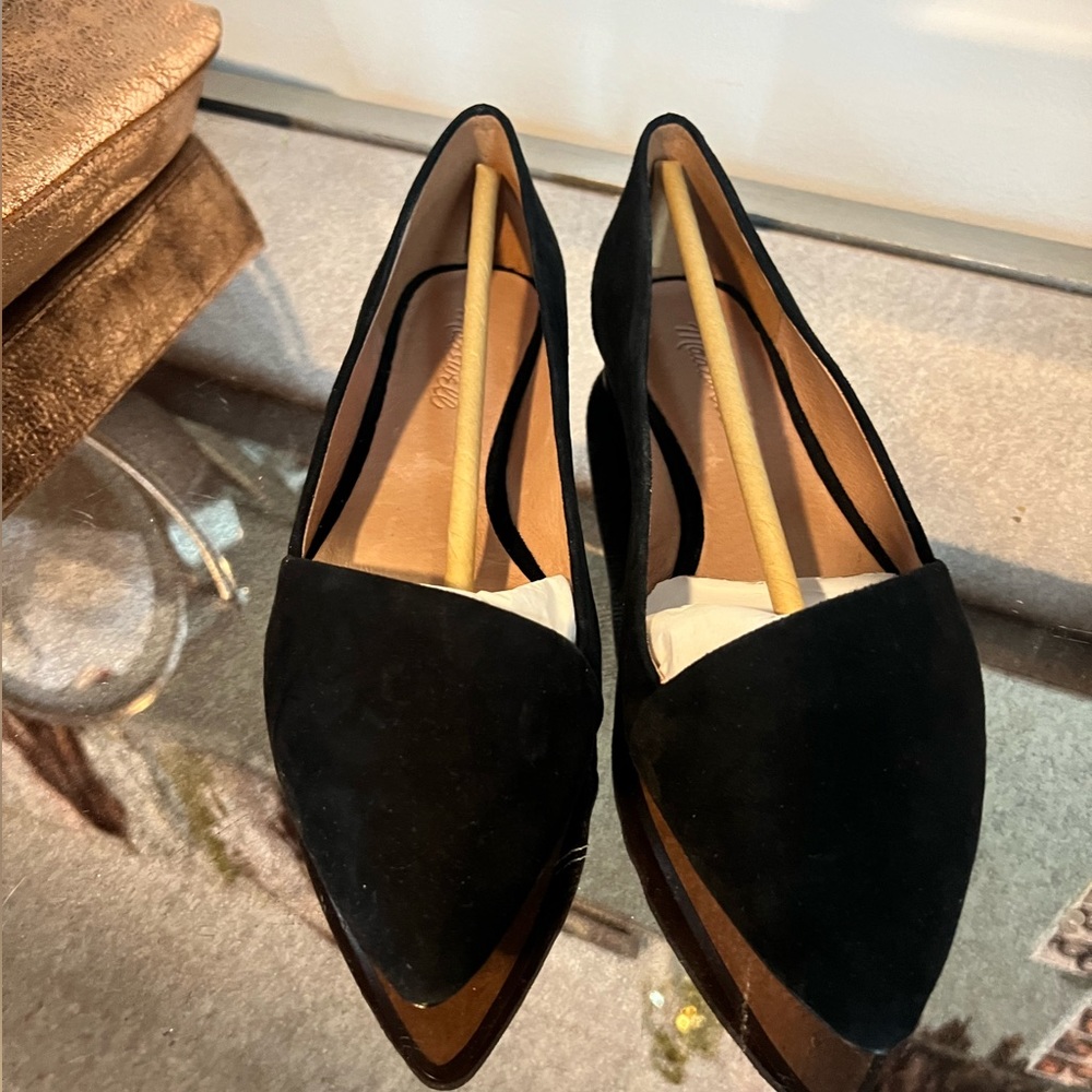 Madewell black The Mira Flats